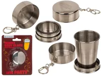 Składany Metalowy Kieliszek - Idealny na Imprezę