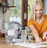 Dzbanek filtrujący Dafi Astra stalowy + 3 filtry