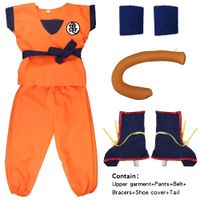 Dorosłe Garnitury Dla Dzieci Son Goku Anime Cosplay Kostiumy Świąteczne