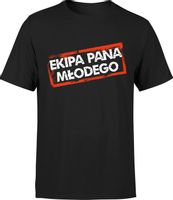 KOSZULKA WIECZÓR KAWALERSKI GADŻETY NA PREZENT EKIPA PANA MŁODEGO TSHIRT S