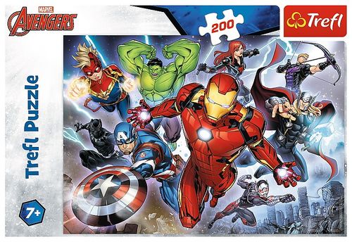 Puzzle 200 Elementów Waleczni Avengersi na Arena.pl