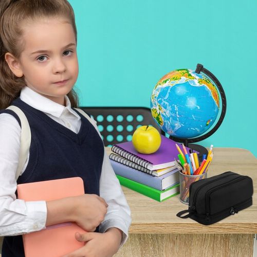 PIÓRNIK SZKOLNY TRZYKOMOROWY NA KREDKI MAZAKI PRZYBORY SASZETKA DO SZKOŁY na Arena.pl