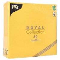 Serwetka gastronomiczna 40x40 Royal żółta 50szt