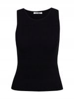 Orsay top damski czarny na ramiączkach rozmiar L