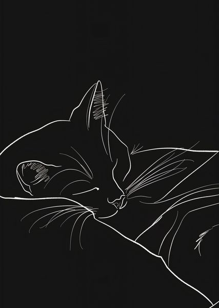 Plakat 64x90cm Nocny Spokój zdjęcie 1