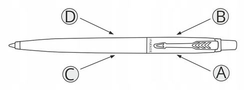 Długopis Parker Jotter GT ETUI CZERWONE PREZENT NA WALENTYNKI GRAWER na Arena.pl