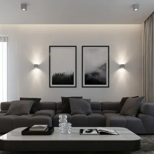 Plafon QUAD beton na Arena.pl