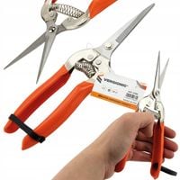 Sekator ogrodowy prosty szpiczasty ostry do róż