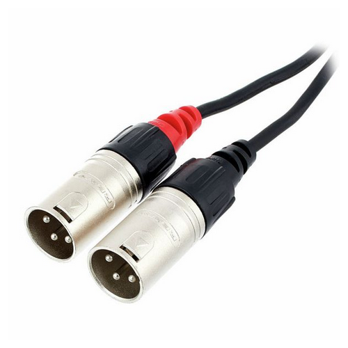 Kabel audio sygnałowy 2x RCA Cinch XLR 1,5m REAN Neutrik Cordial CFU 1.5 MC na Arena.pl