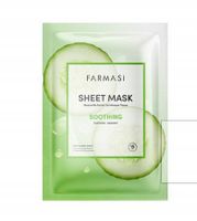 Farmasi - kojąca maska w płachcie z ekstraktem z ogórka 1szt.