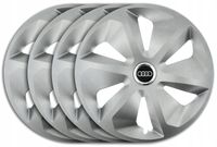 KOŁPAKI 15'' AUDI B5 B3 B4 A3 A4 A5 A6 SREBRNE RCS