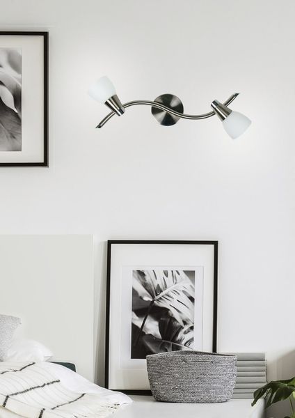 Selia listwa 2x40W G9 nikiel mat/chrom biały (bż) zdjęcie 2