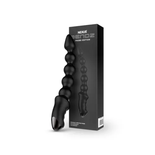 nexus bendz black - silikonowy system wibracyjny, 6 trybow, usb na Arena.pl
