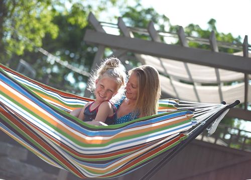 Stojak do hamaka stalowy stojak na hamak ogrodowy balkonowy do domu na Arena.pl