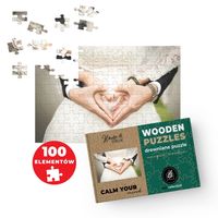 FOTO PUZZLE DREWNIANE z TWOJEGO ZDJĘCIA XXL 120cm x 85cm 100 el.