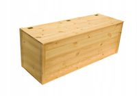 Drewniana SKRZYNIA OGRODOWA KUFER ŁAWKA 150x50x50