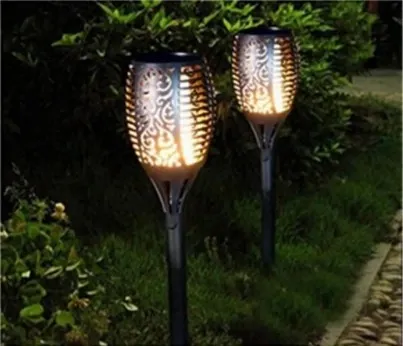 Pochodnie lampy solarne efekt płomienia 50cm na Arena.pl