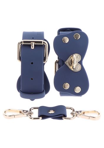 Silicone Ankle Cuffs Set Blue na Arena.pl
