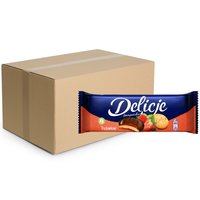 Delicje Szampańskie biszkopty z galaretką truskawkową 147 g x 24 sztuki
