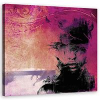 OBRAZ DO SYPIALNI Akt Kobiety Różowy