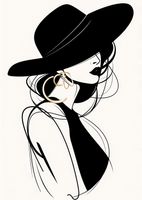 Plakat 67,5x95cm Uwikłana Elegancja