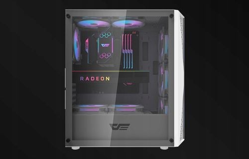Obudowa DarkFlash DK352 Plus Black&White + 4 fans ARGB na Arena.pl