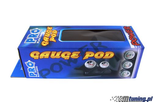 Adapter do zegarów PRO Słupek 2x52mm Black na Arena.pl