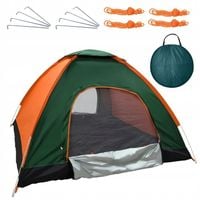 WODOODPORNY NAMIOT TURYSTYCZNY 4 OSOBOWY KEMPINGOWY OCHRONA UV