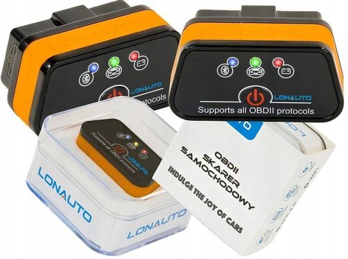 INTERFEJS DIAGNOSTYCZNY TESTER ELM327 OBD2 BLUETOOTH 4.0 ANDROID iOS POLSKI na Arena.pl