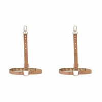 podwiązki maze shorts garters brown bijoux indiscrets