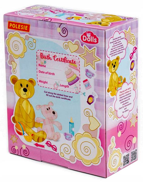 GŁĘBOKI WÓZEK DLA LALEK 59cm + bobas lalka zdjęcie 5