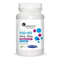 PQQ MGCPQQ 20 mg + Q10 50 mg 60kaps - ALINESS