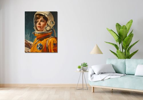 Obraz 70x90cm Pionierka Kosmosu na Arena.pl