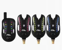 ZESTAW SYGNALIZATOR WĘDKARSKI WODOODPORNY LINIA 16LED+ CENTRALKA+ ETUI 3+1