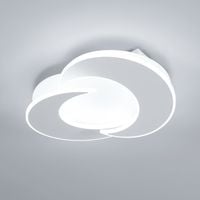 LAMPA SUFITOWA LED ŻYRANDOL BIAŁY KREATYWNA NOWOCZESNY DO SALONU 36W 6500K