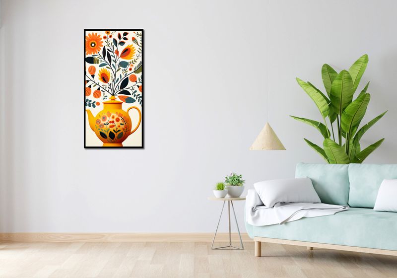 Plakat 50x100cm Bujna Herbata zdjęcie 4