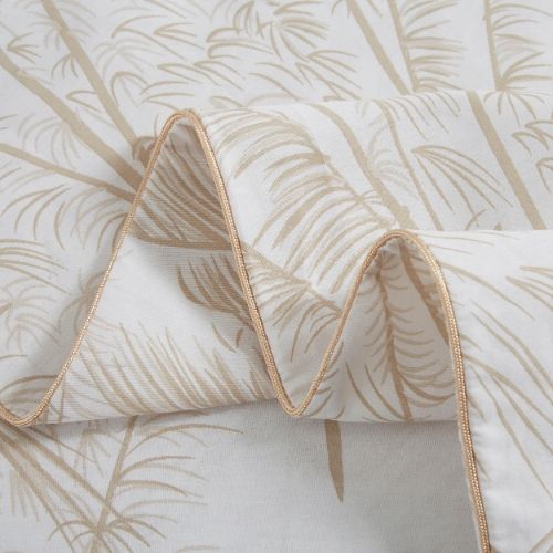 JASNA POŚCIEL 220x200cm + 2 POSZEWKI ELEGANCKA Z LAMÓWKĄ 100% BAWEŁNA na Arena.pl