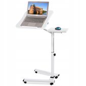 Tatkraft Like stabilny stolik pod laptopa, 4 kółka