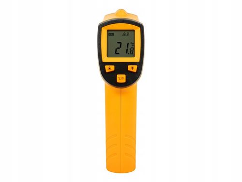 MIERNIK PIROMETR LASEROWY TEMPERATURY TERMOMETR BEZDOTYKOWY -50 +550 WH550 na Arena.pl