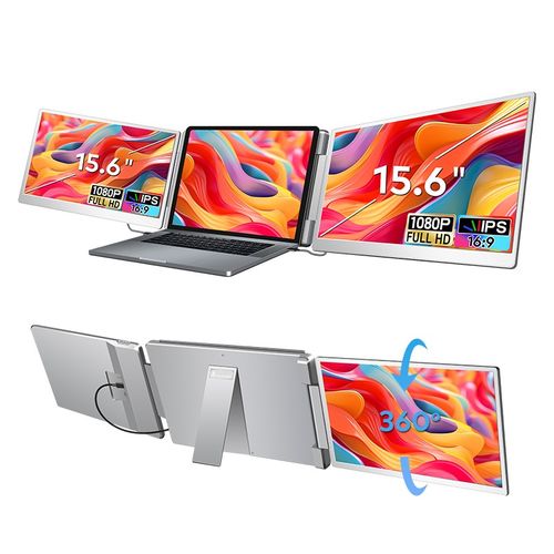 Monitory do laptopa Extralink Smart Life S10 2-Screen 15,6'' Full HD IPS na Arena.pl