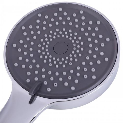 Słuchawka prysznicowa srebrna 3 funkcyjna uniwersalna natryskowa mocna na Arena.pl