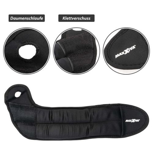 MAXXIVA Komplet kajdanek obciążających na dłonie, 2 x 2 kg, na Arena.pl