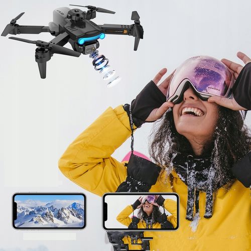 DRON Z KAMERĄ 4K DLA DOROSŁYCH 360° OMIJANIE PRZESZKÓD WIFI SKŁADANY DRON na Arena.pl