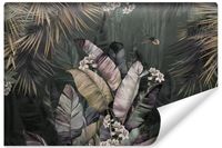 Fototapeta Do Jadalni Tropikalne LIŚCIE Bananowe Dżungla 180cm x 120cm