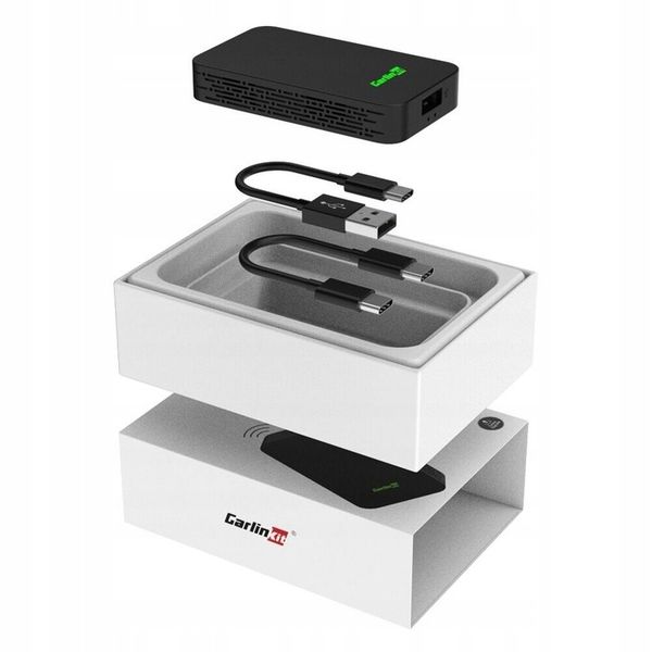 BEZPRZEWODOWY ADAPTER SAMOCHODOWY CARLINK 5.0 DO ANDROID AUTO APPLE CARPLAY zdjęcie 1