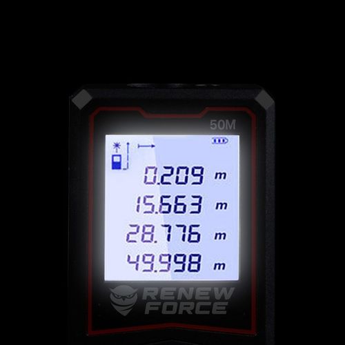 Dalmierz Laserowy MIERNIK ODLEGŁOŚCI Cyfrowy 50M Poziomica ORYGINALNY na Arena.pl