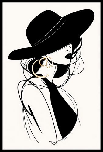 Plakat 40x60cm Uwikłana Elegancja na Arena.pl