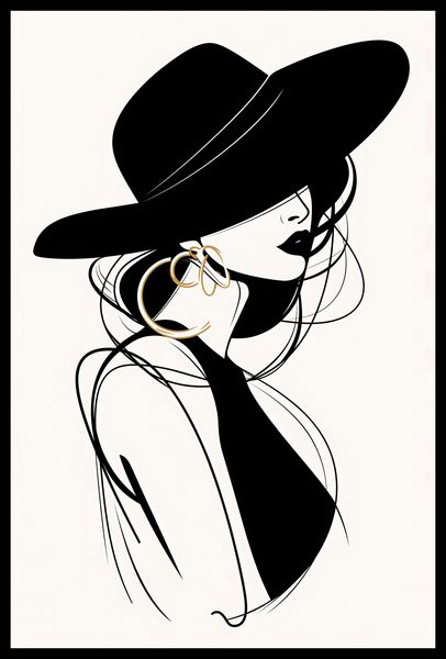 Plakat 40x60cm Uwikłana Elegancja zdjęcie 2