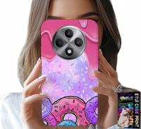 ETUI DO OPPO RENO12 F / 12FS 5G - SŁODKIE DONUTY Z LUKREM W TLE + SZKŁO