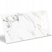 PŁYTKI ŁAZIENKOWE PODŁOGOWE GRES BIAŁY MARMUR LAVINO WHITE 60x120 cm POŁYSK